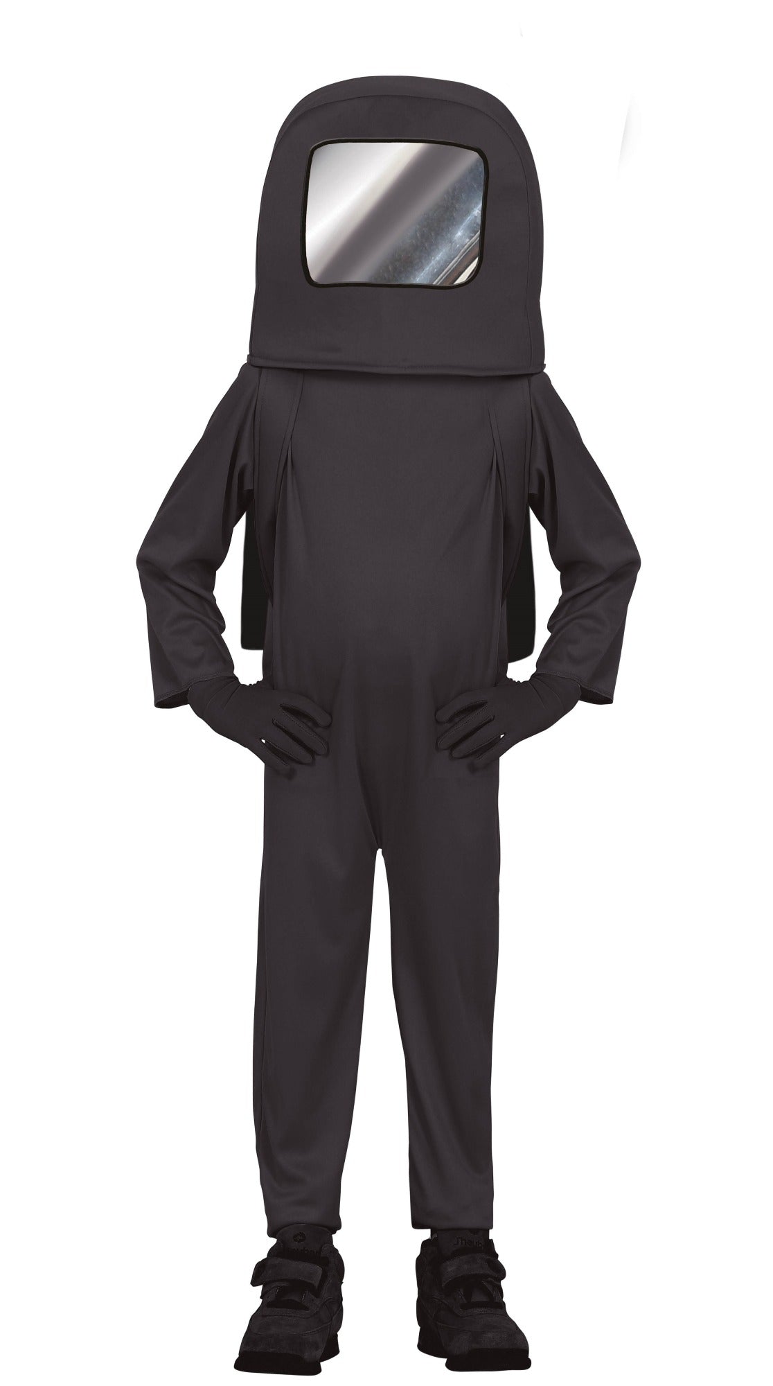 Children's Among Us Game Costume black