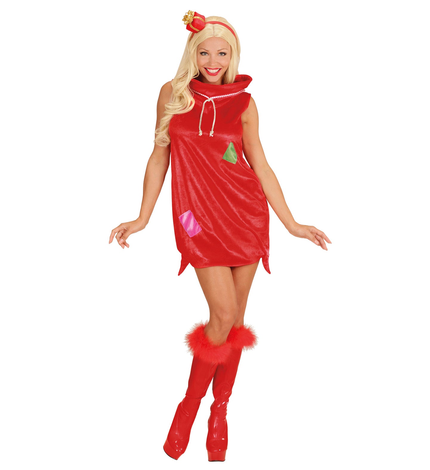 Christmas Santa's Sack Costume Ladies