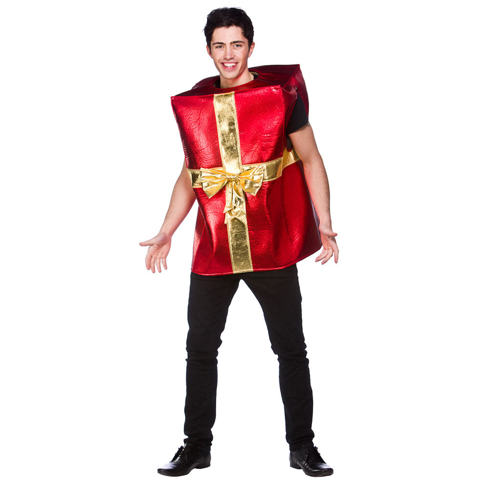 Christmas Present Fancy Dress Costume Adult