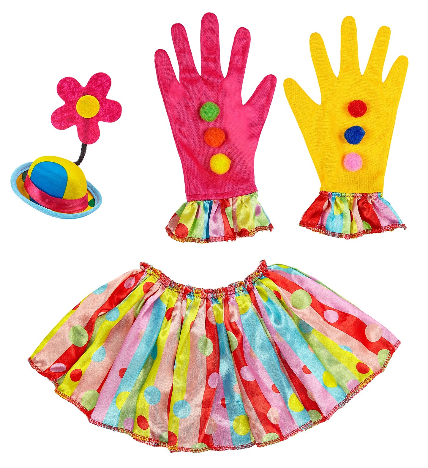 Clown costume Kit for women