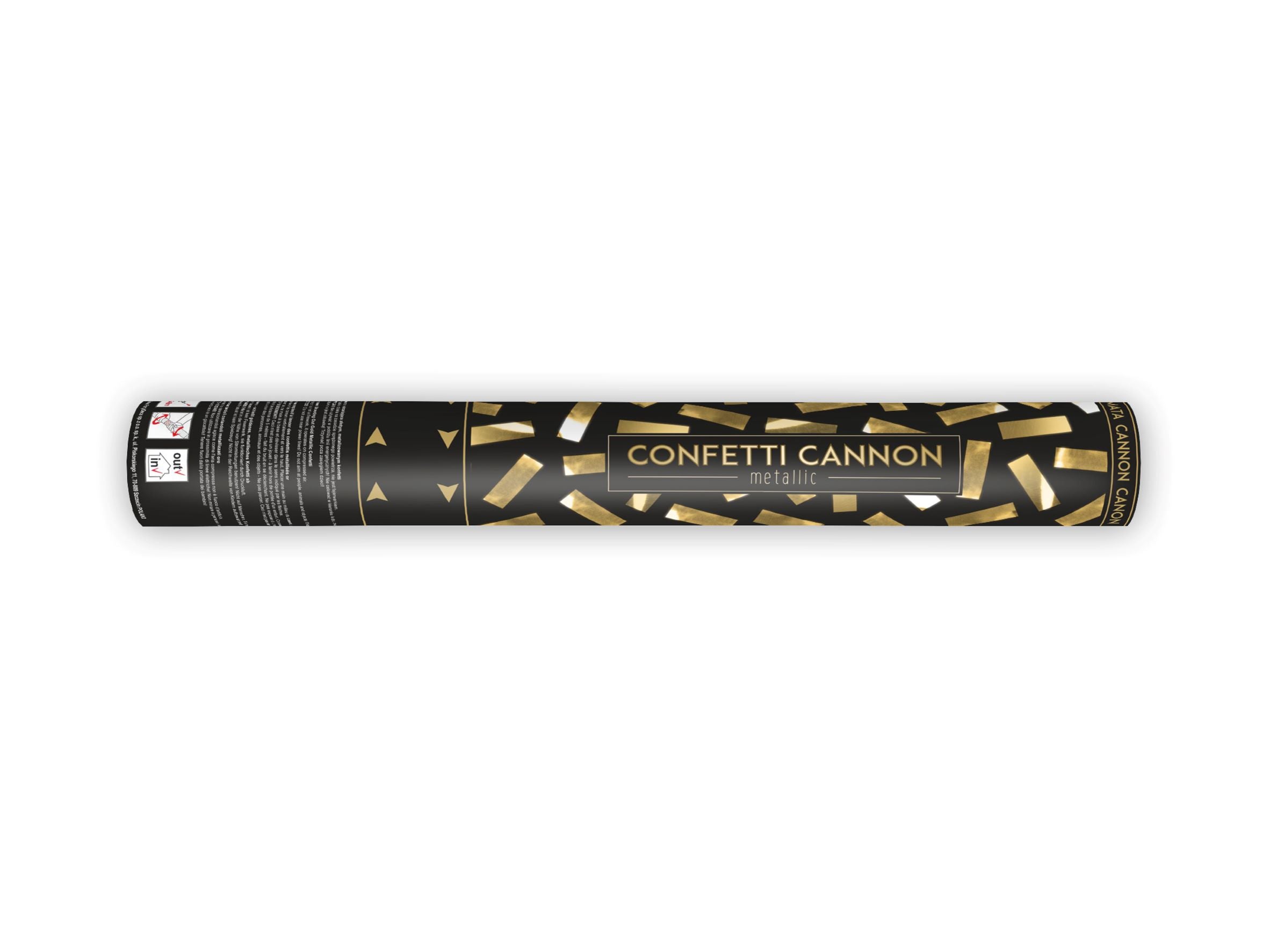 Confetti Cannon gold 40cm
