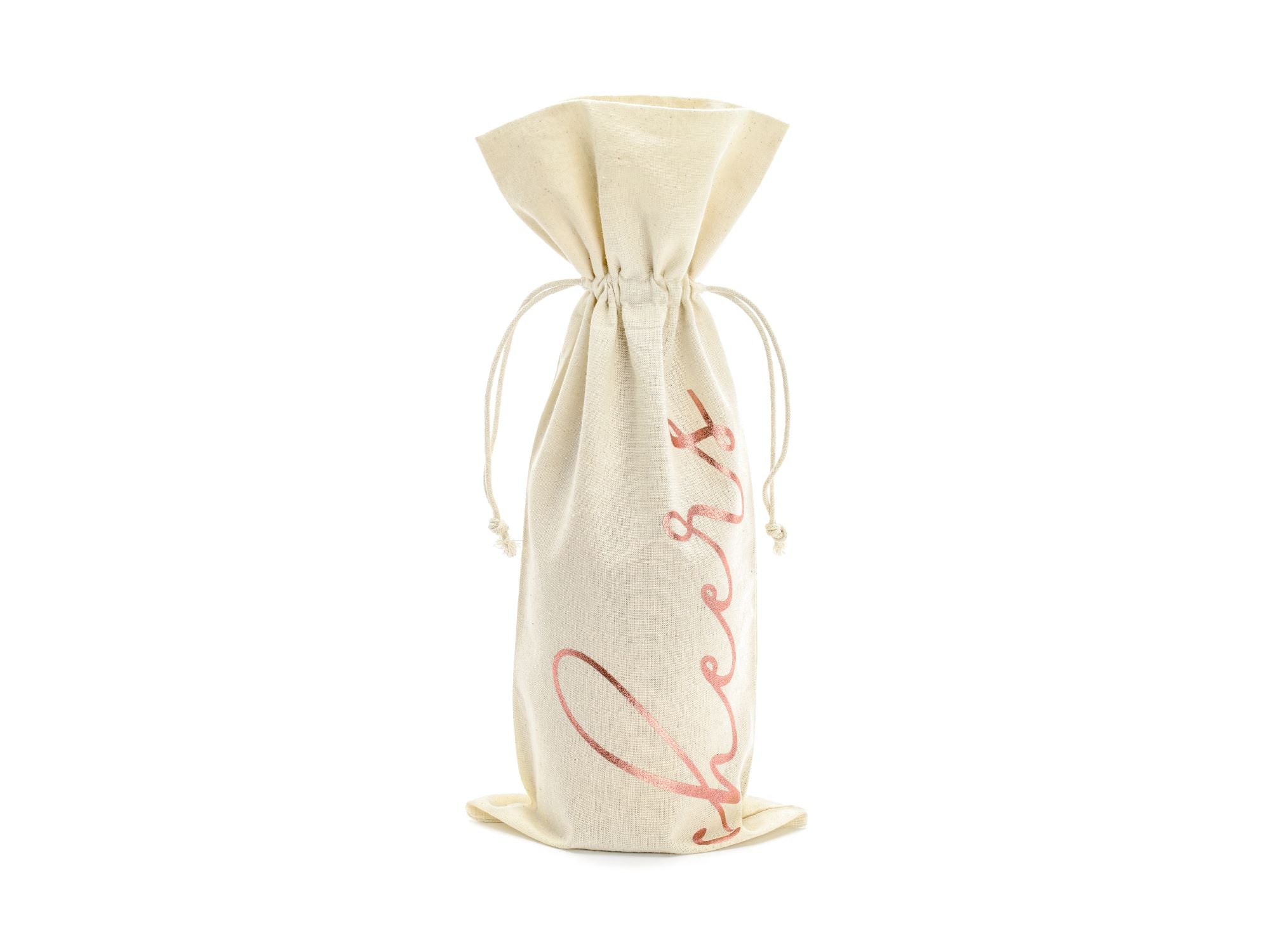 Cotton Wine Bags Cheers Pack of 5