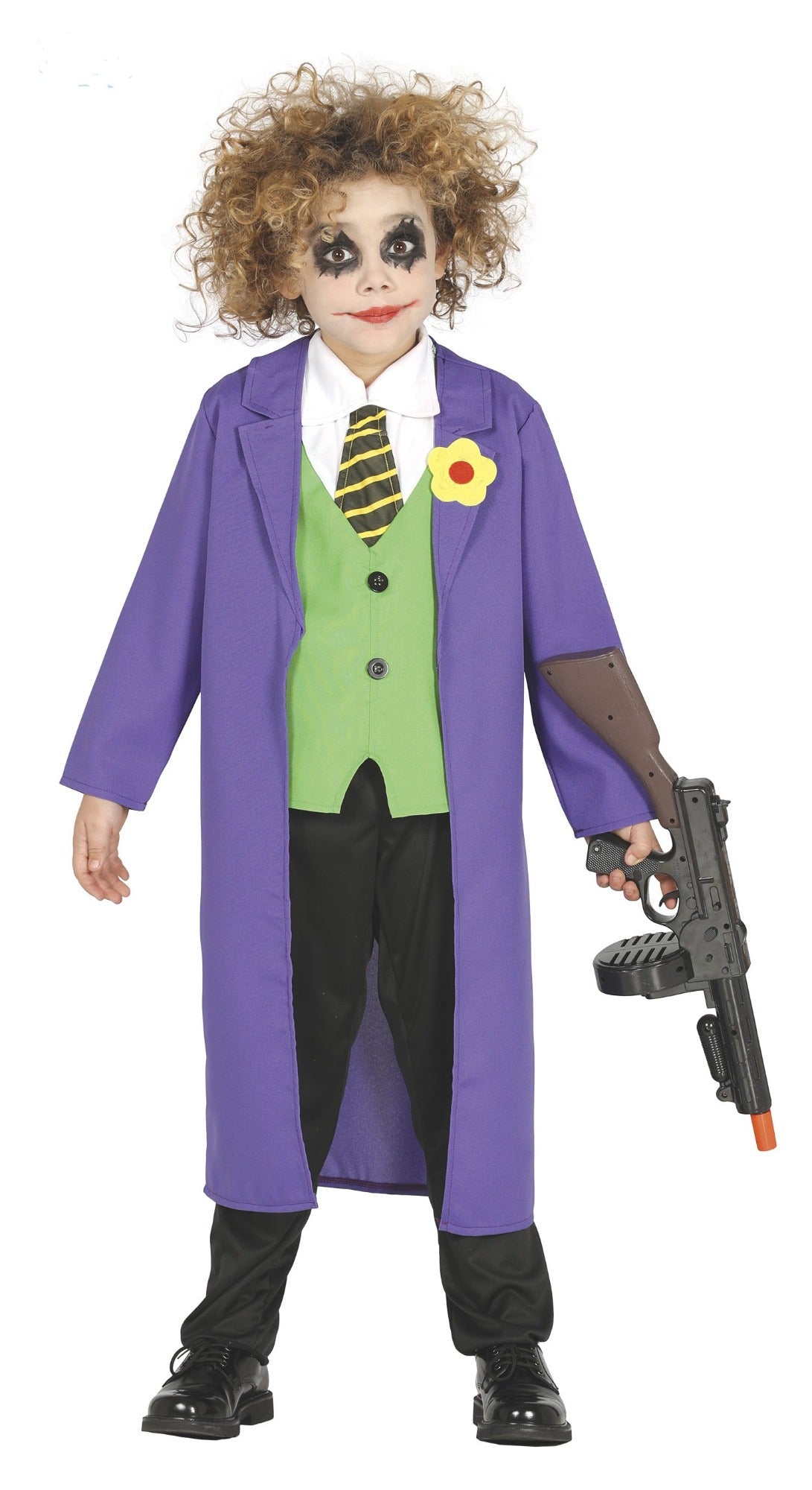 Crazy Clown Children's Joker Costume