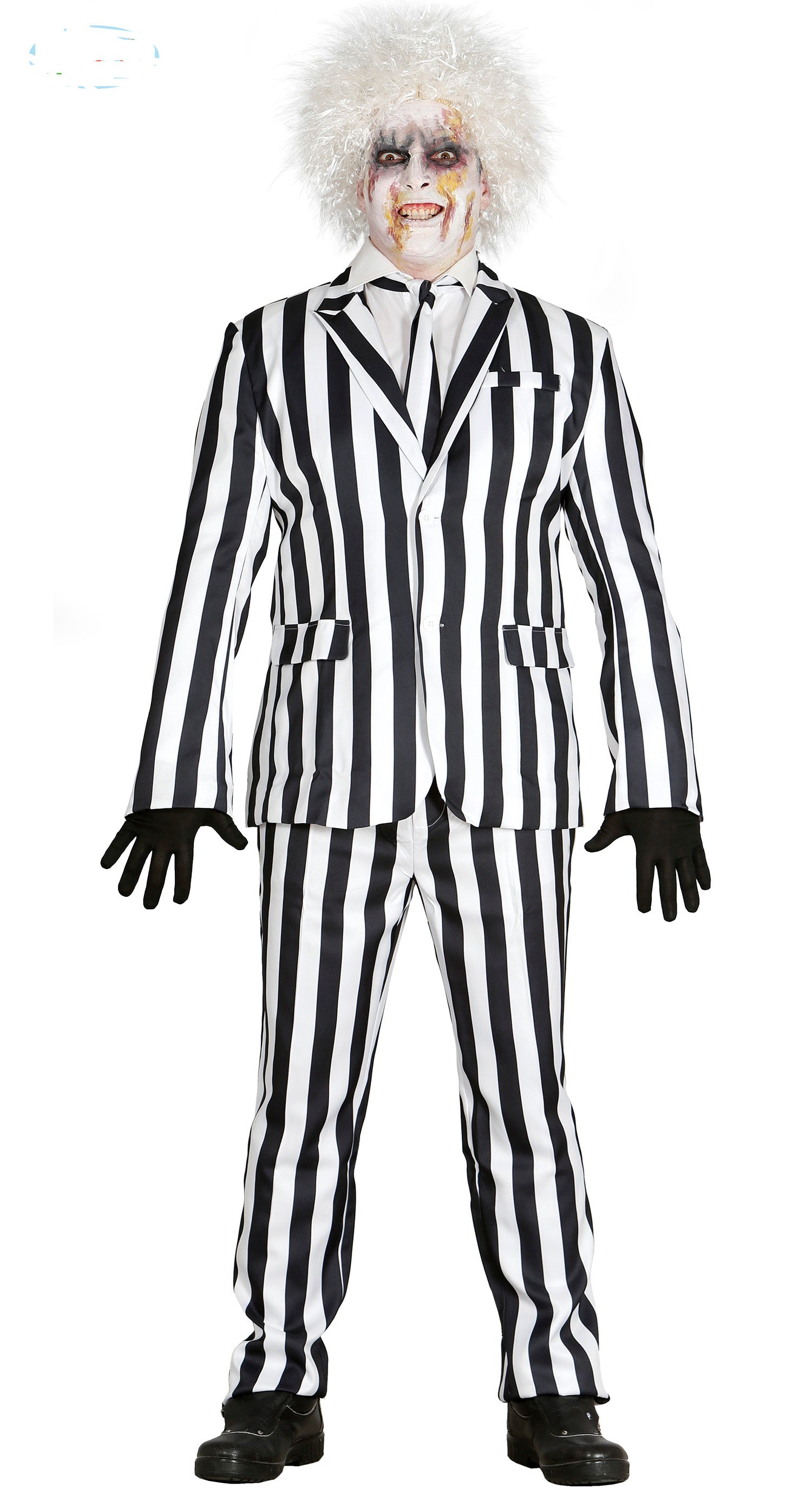 Crazy Guy Beetlejuice Fancy Dress Costume