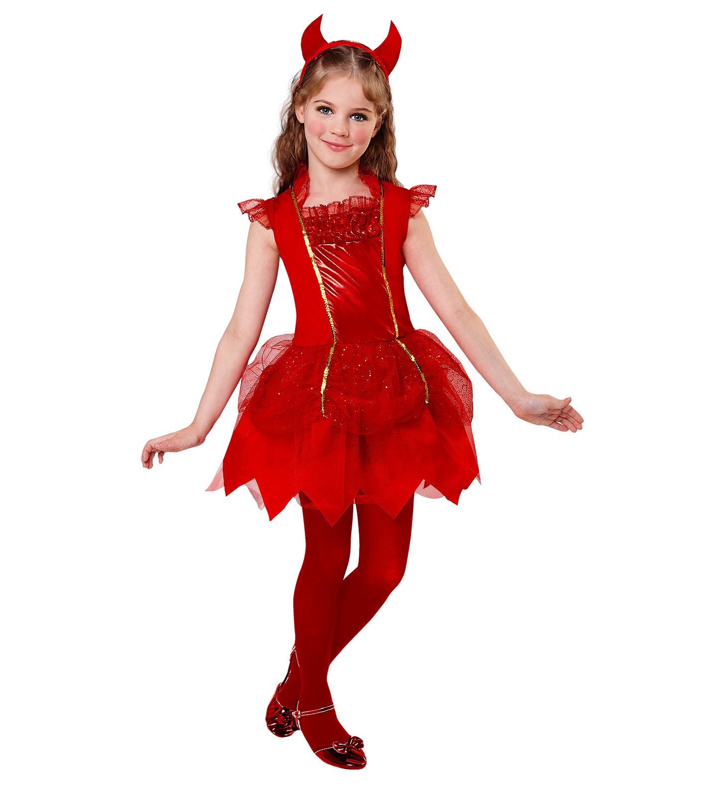 Cute Devil Halloween Costume Girl