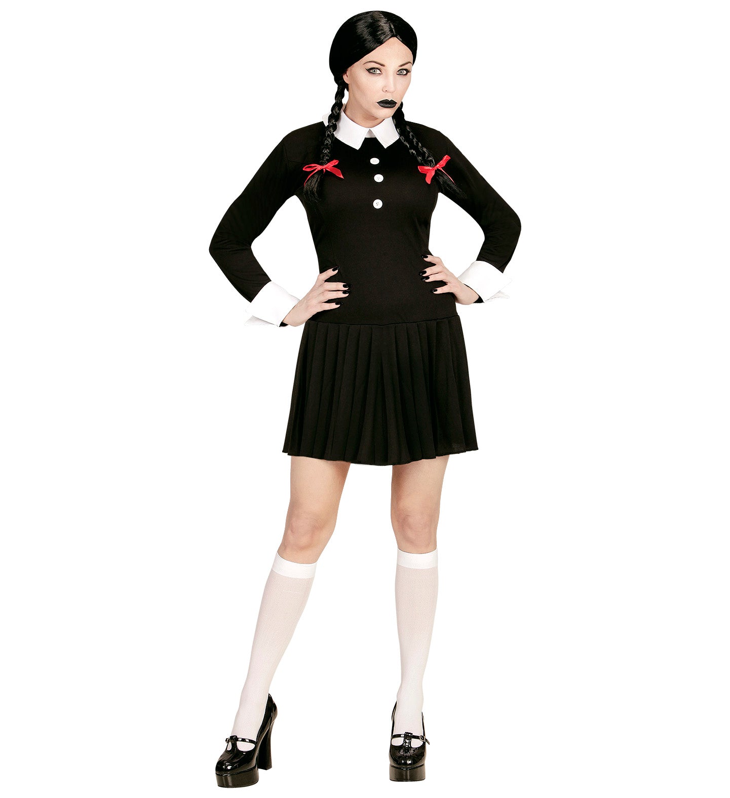Dark Girl Wednesday Costume Adult
