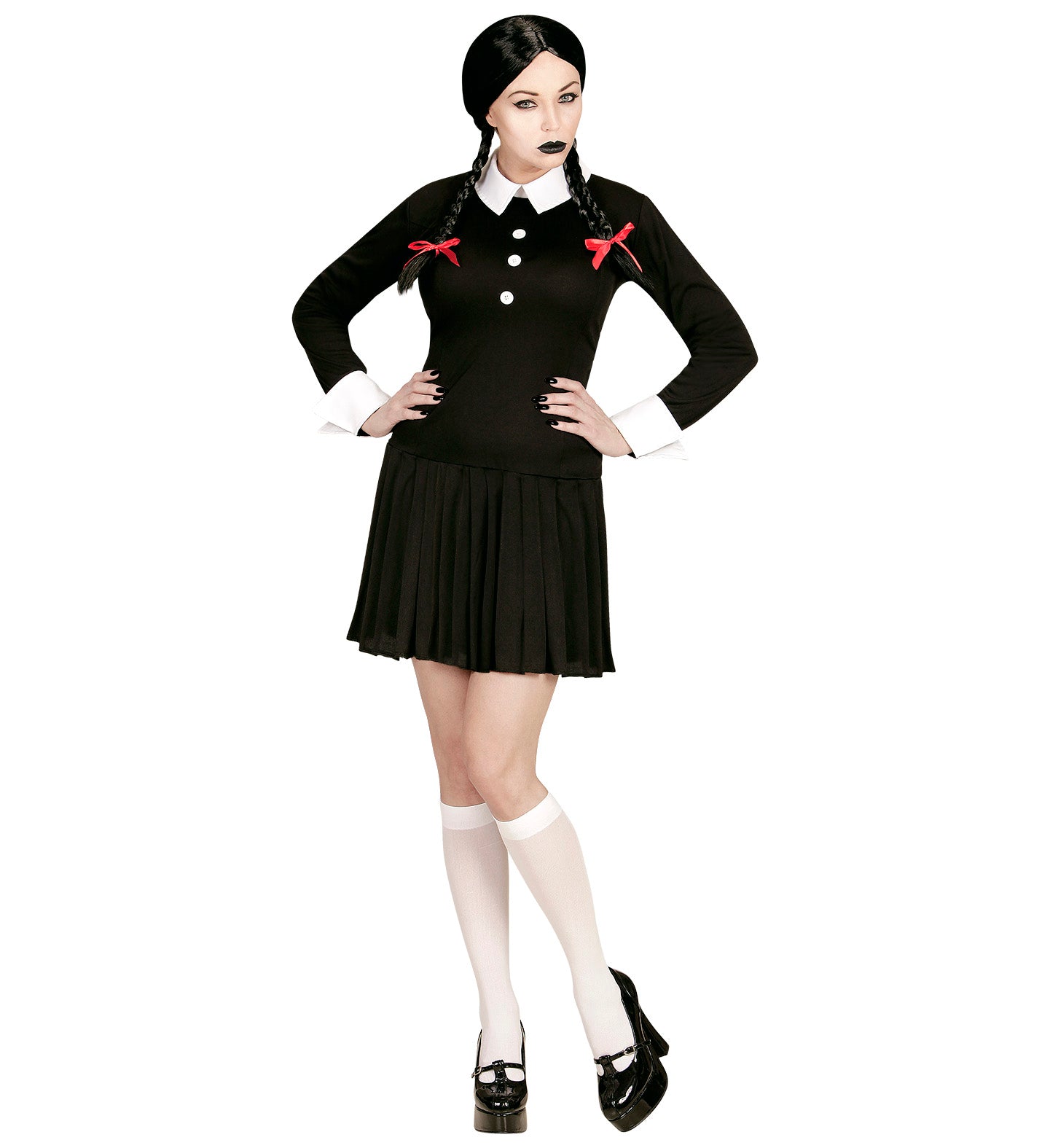 Dark Girl Wednesday Costume Adult