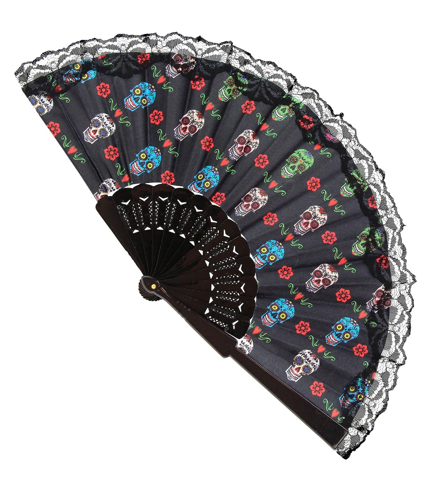 Day of the Dead sugar skull Fan