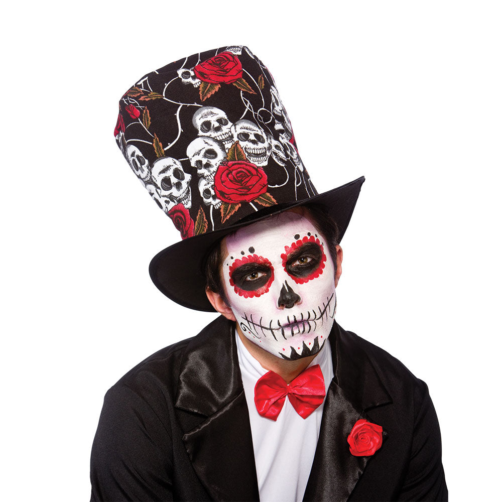 Day of the Dead Top Hat