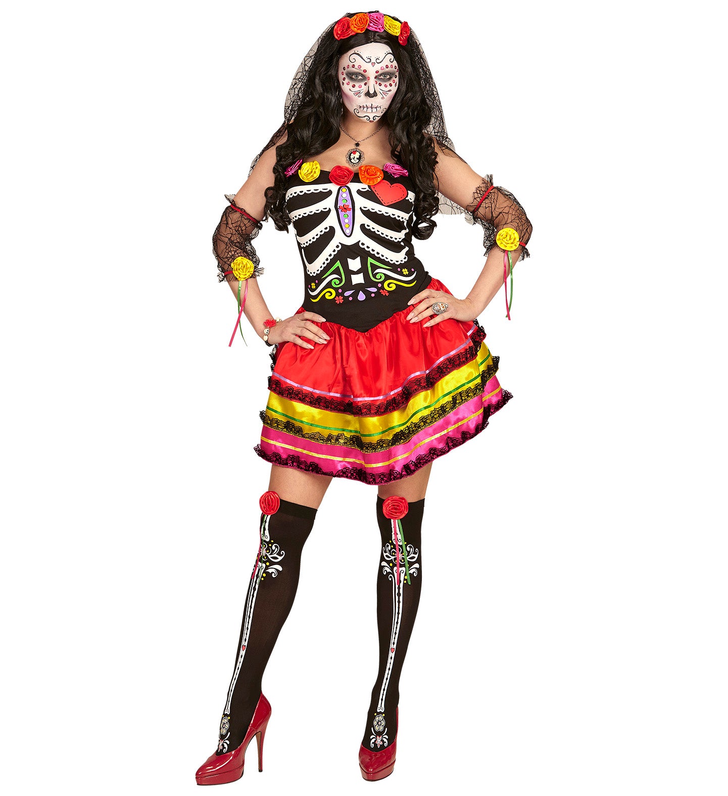 Mujer Dia De Los Muertos costume