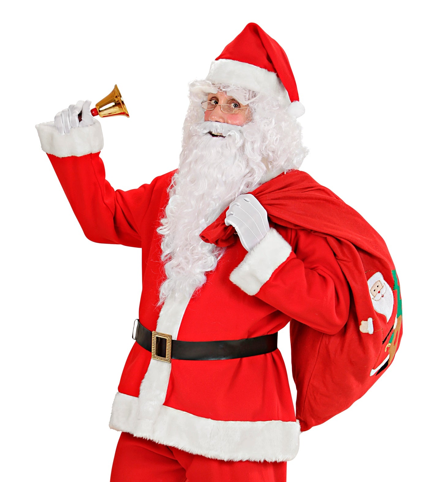 Decorated Santa Sack costume accessory