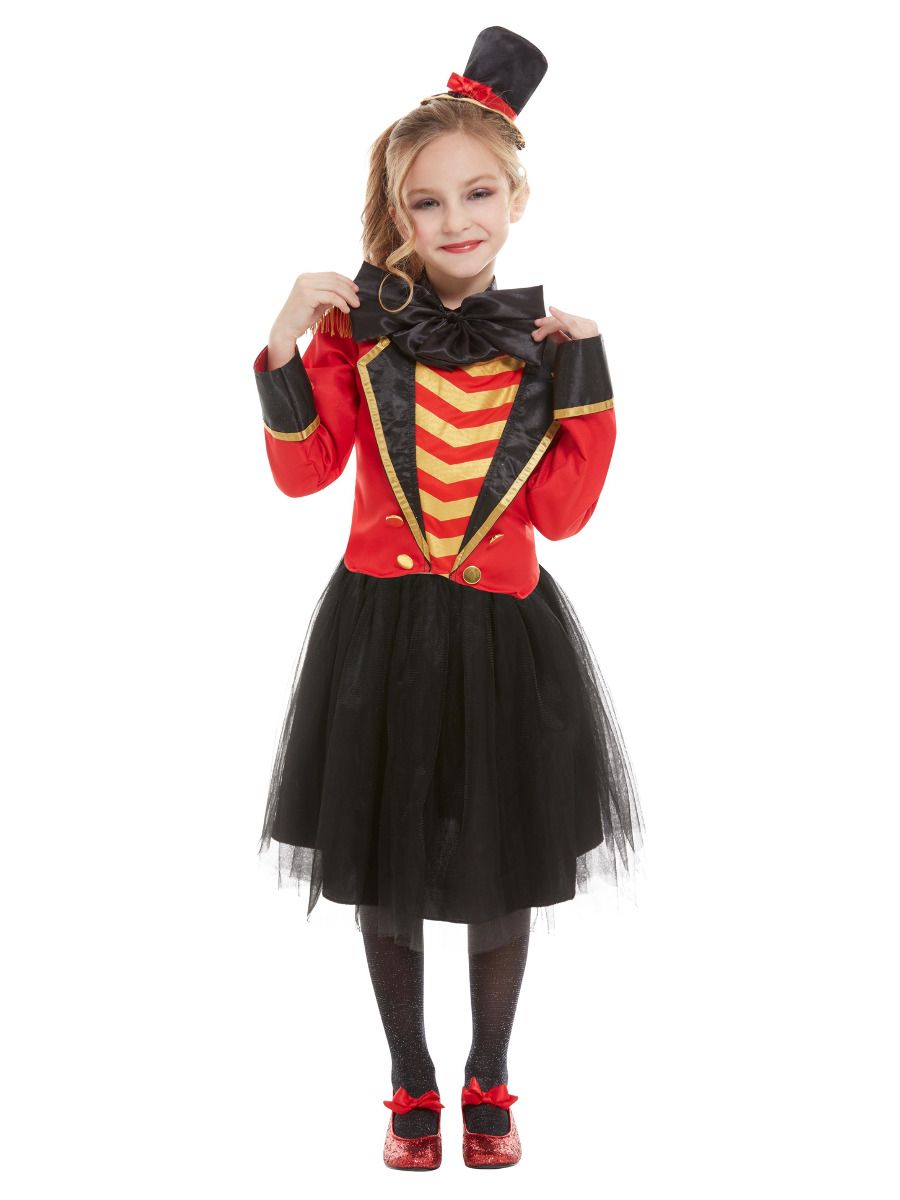 Children's Deluxe Ringmaster Costume red