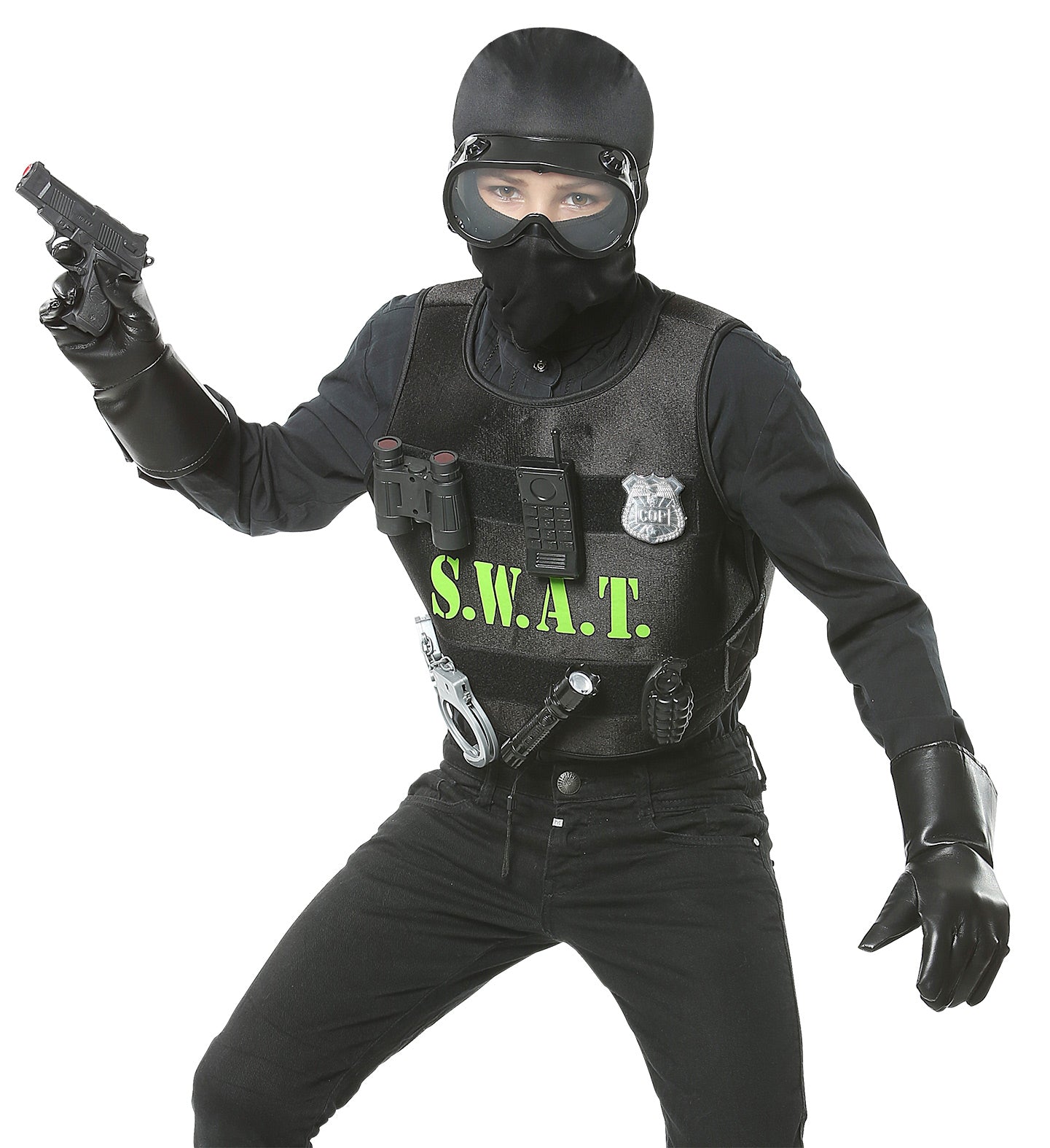 Deluxe SWAT Police Costume Child's