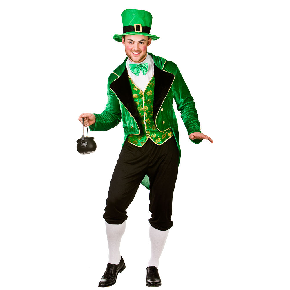 Deluxe Leprechaun Costume for men.