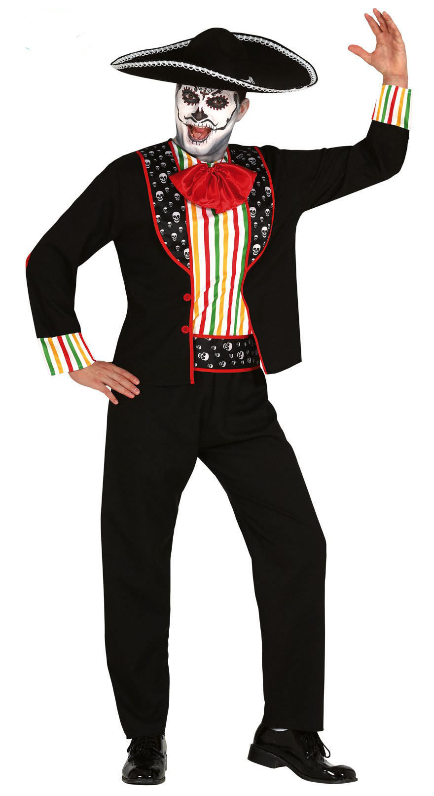 Dia De Los Muertos Costume Men's