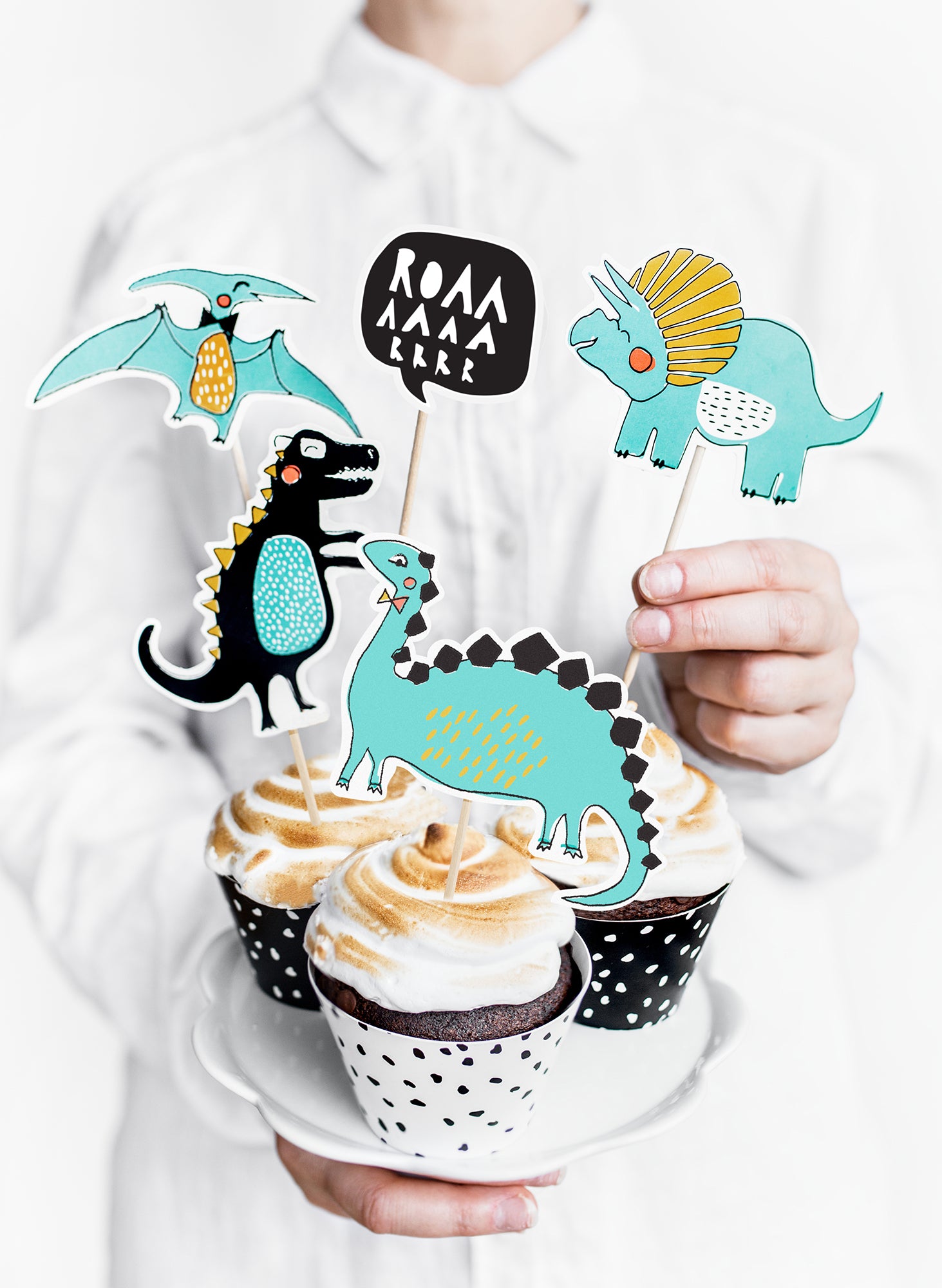Dinosaur Cake Toppers