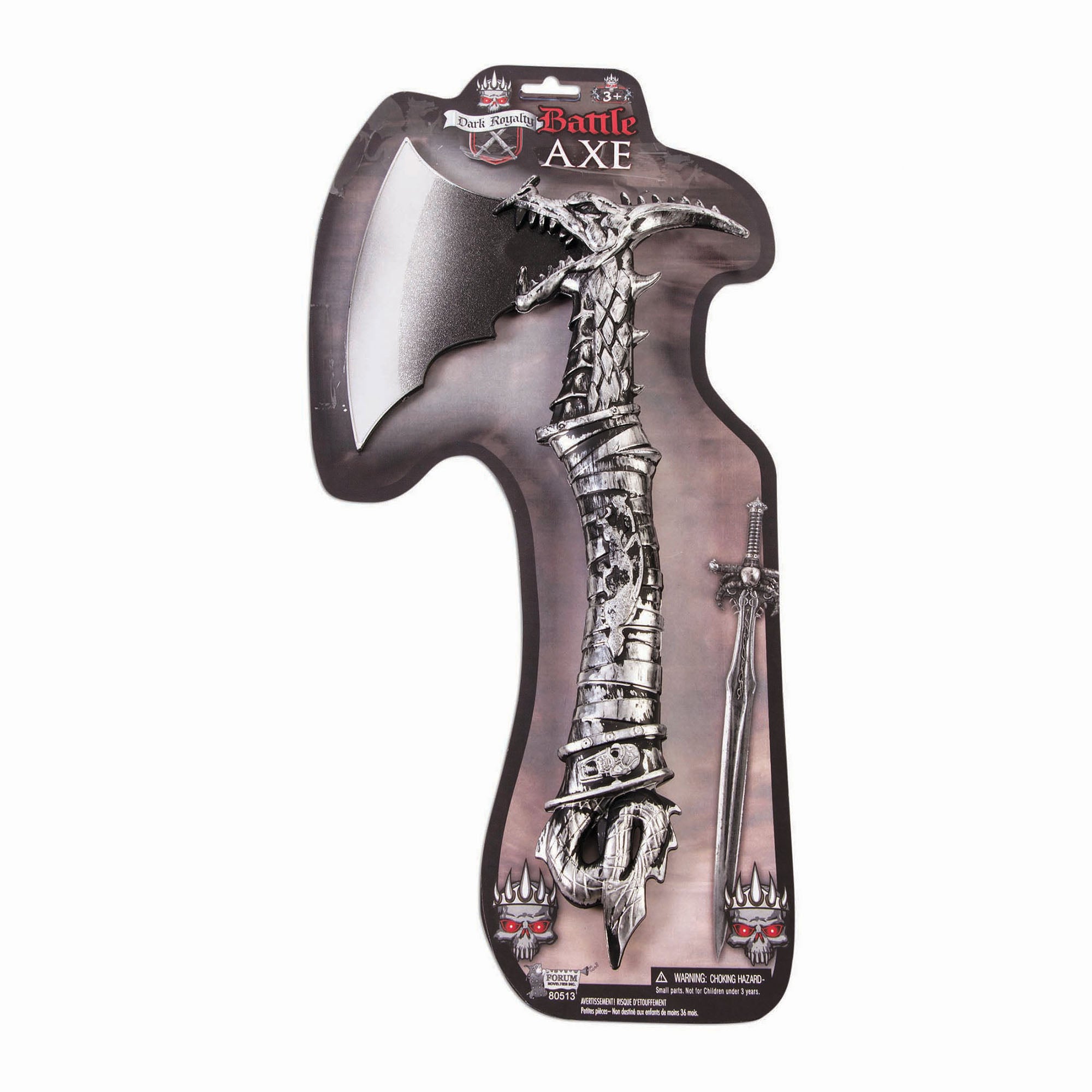 Dark Royalty Dragon Axe Toy Weapon