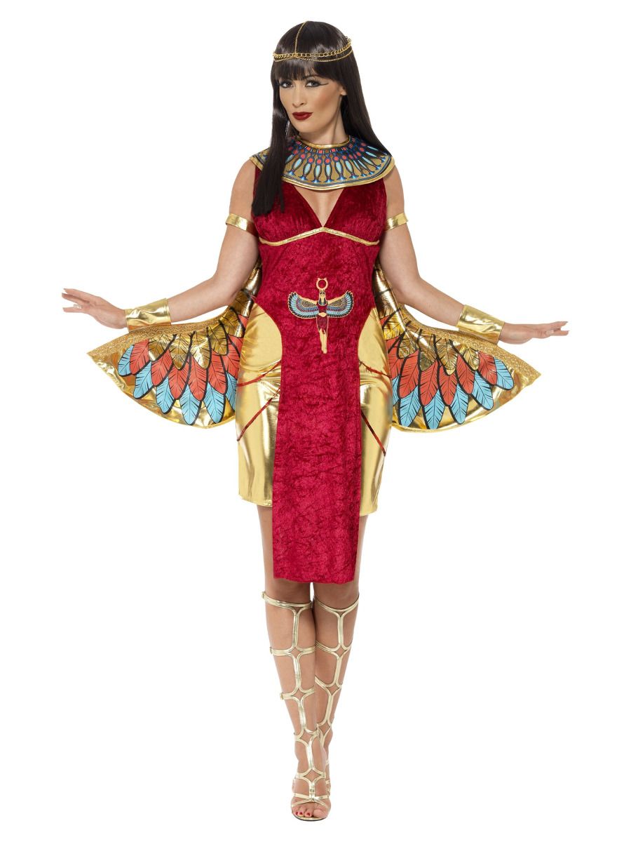 Egyptian Goddess fancy dress outfit Red