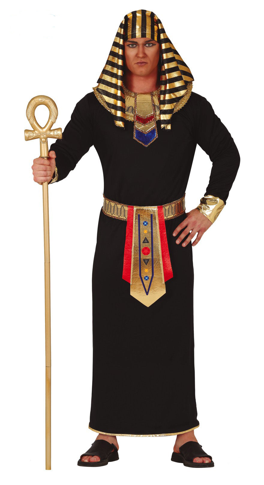 Men's Egyptian Pharaoh Costume Adult Black