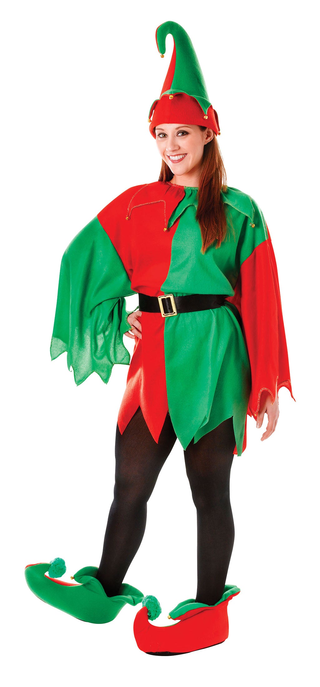 Elf Santas Helper Adult Costume Women