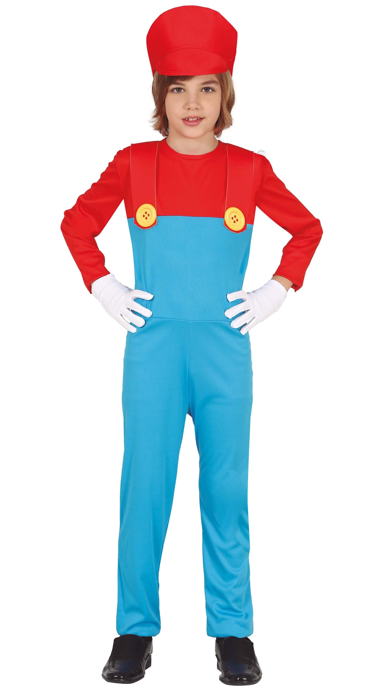 Super Mario Engine Driver Boys Costume