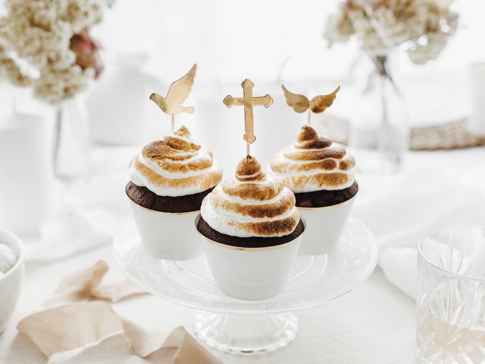 First Holy Communion Cupcake Toppers