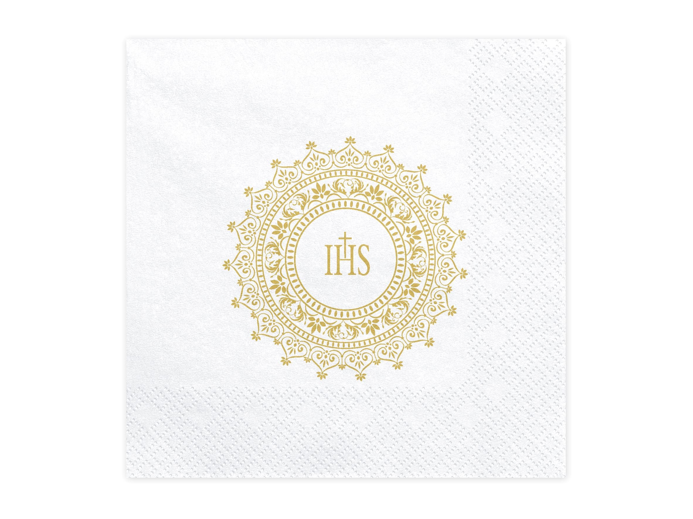 First Communion IHS Napkins Pack of 20