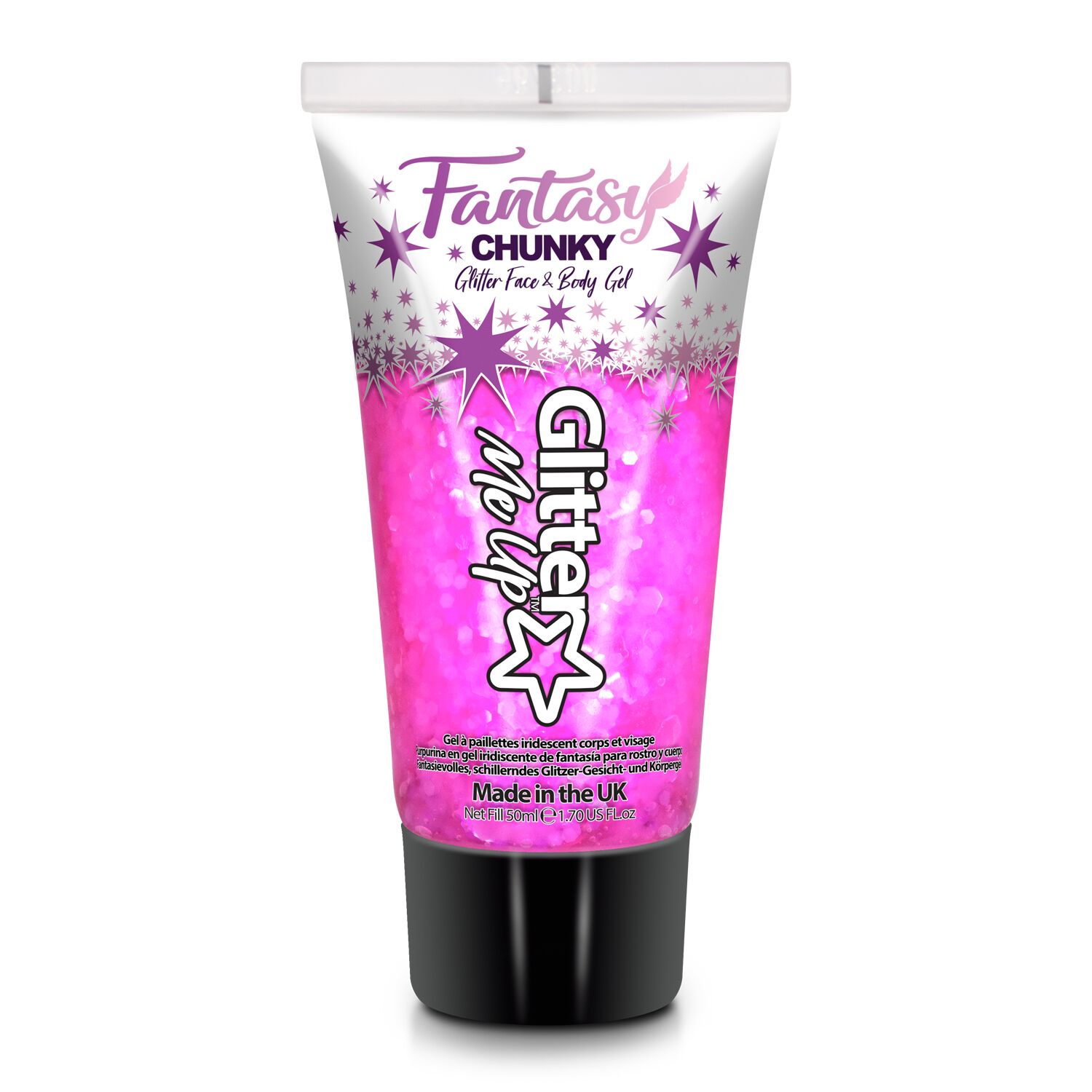 Flamingo Fiesta Fantasy Iridescent Chunky Glitter Gel 50ml