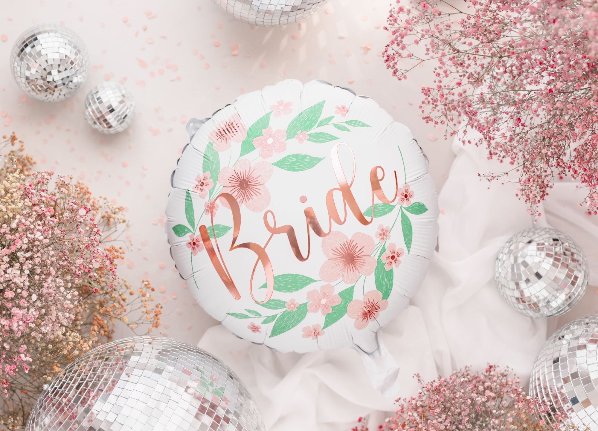 Flower Bride Foil Balloon