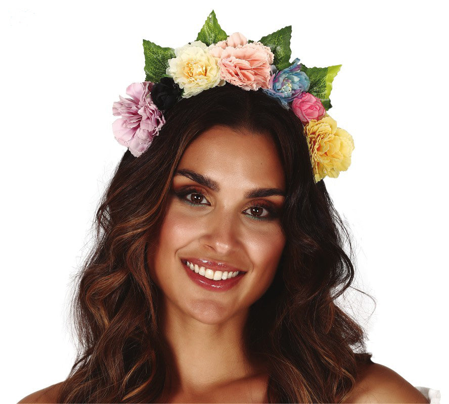 Flower Fairy Headband Bright