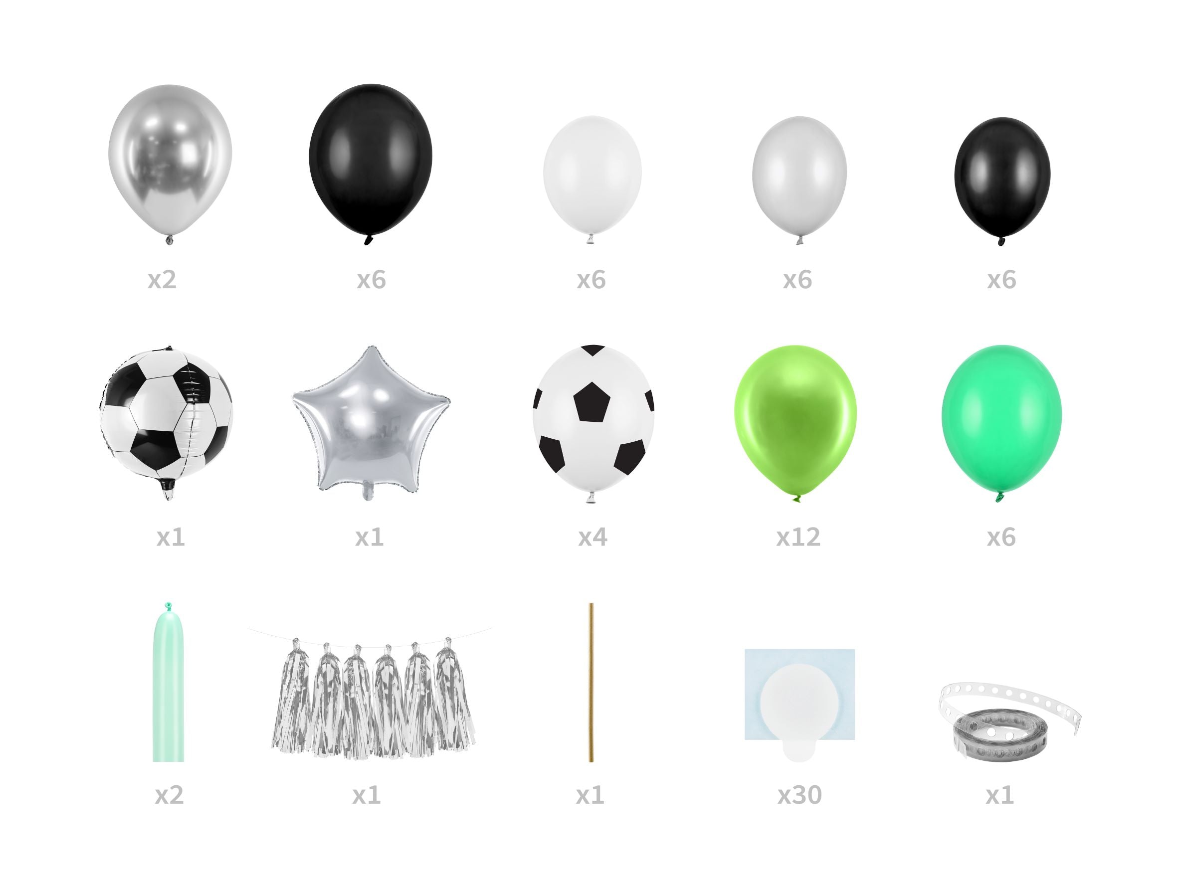 Football Balloon Garland