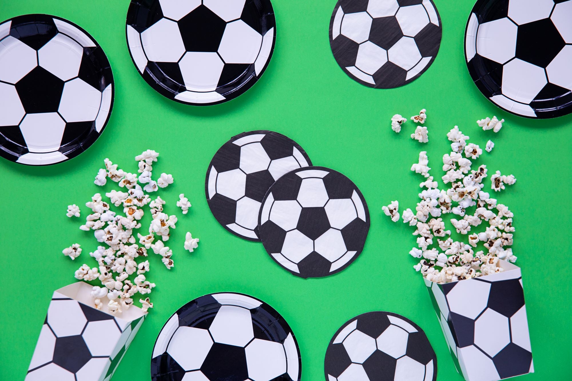 Football Popcorn Boxes party decorations