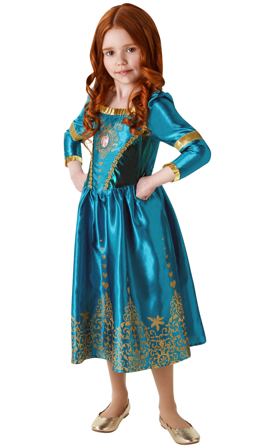 Gem Princess Merida Brave girls costume.
