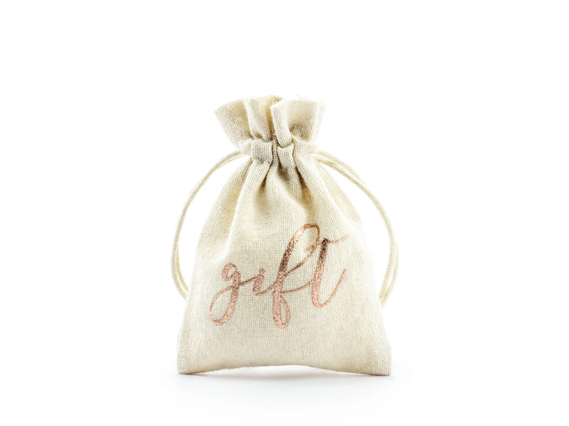 Gift Bags Cotton Pouches Pack of 10
