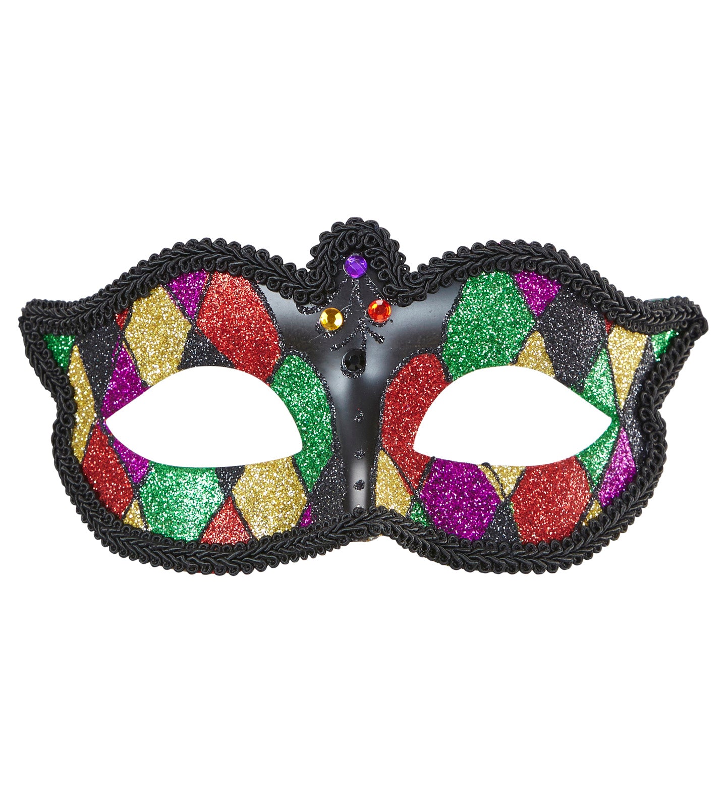 Glitter Harlequin Eye-mask