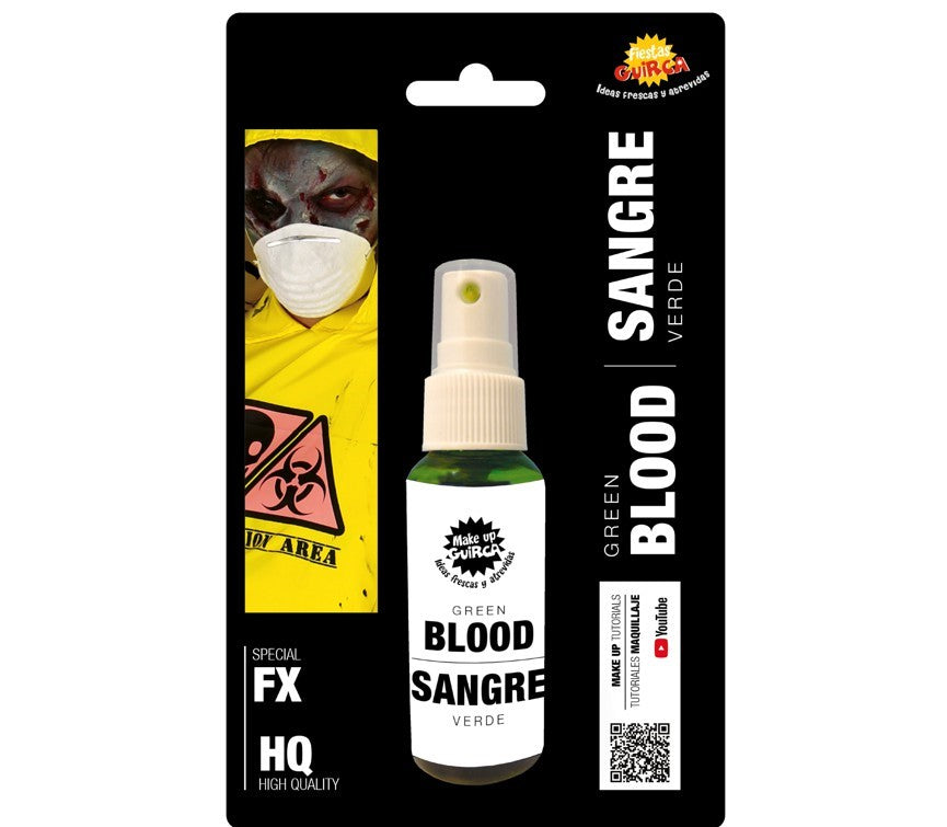 Green Blood Spray