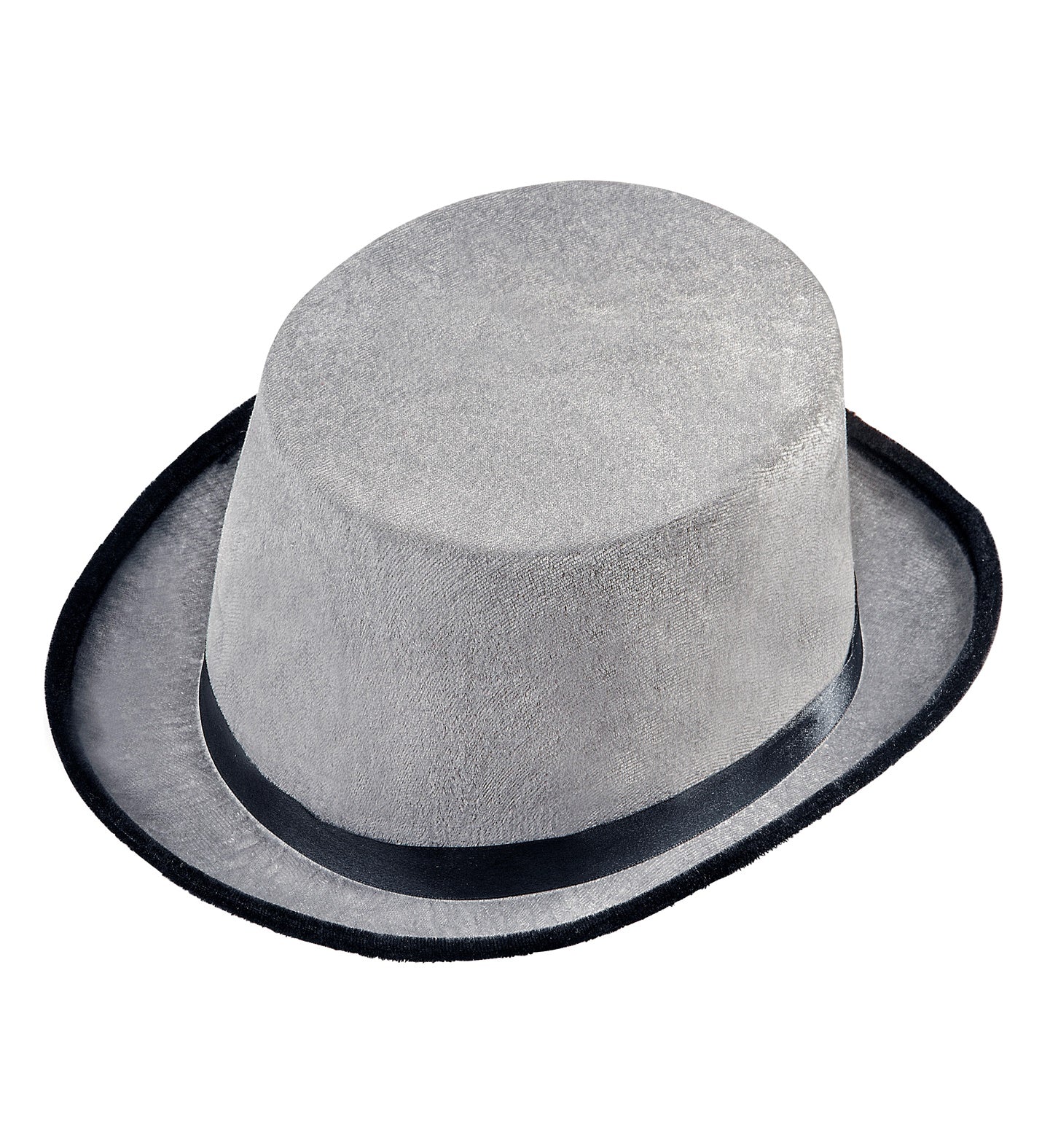 Voodoo Distressed Grey Top Hat Adult main image 0