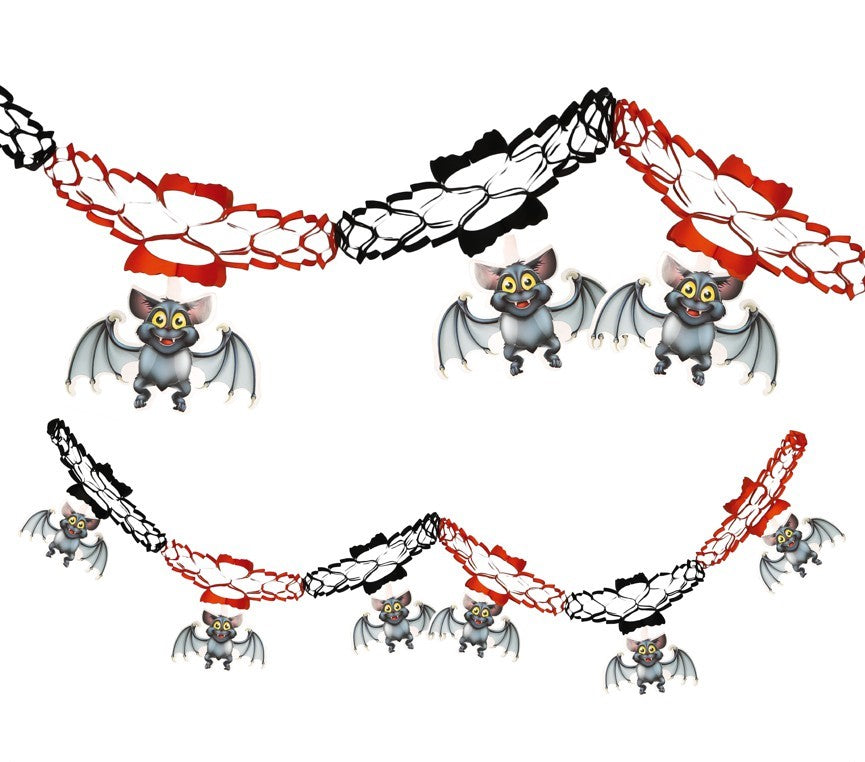 Halloween Bat Garland bunting