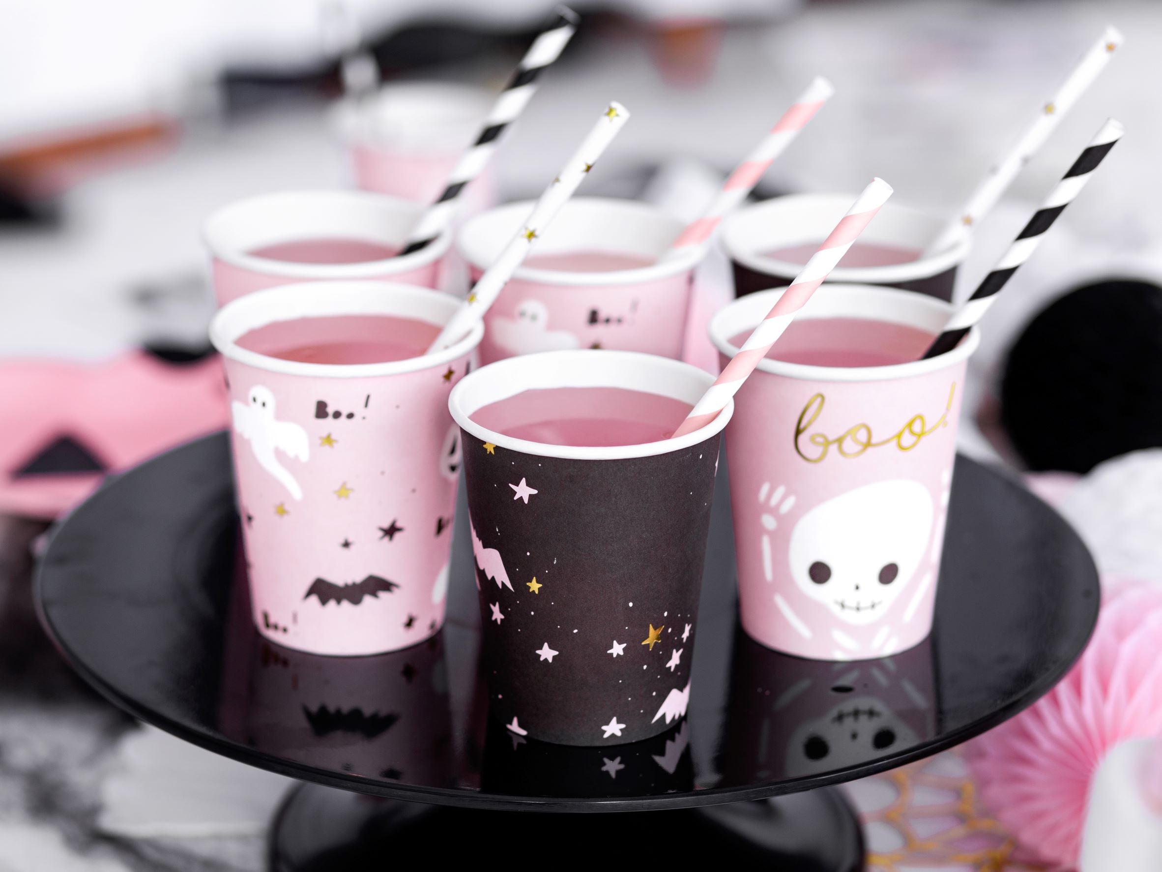 Halloween Boo Paper Cups