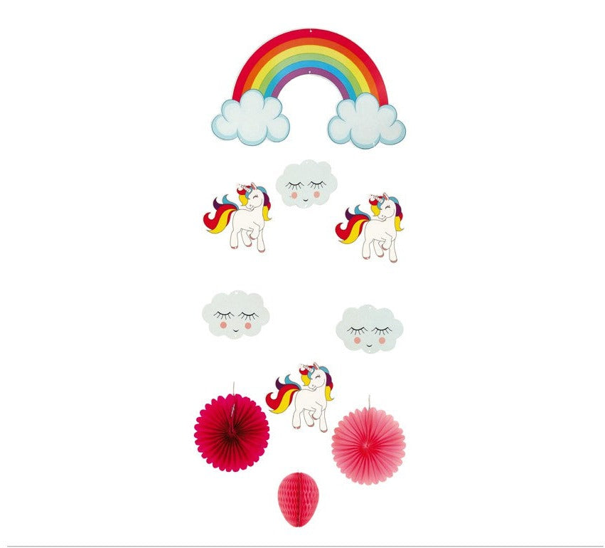 Hanging Unicorn Party Decoration