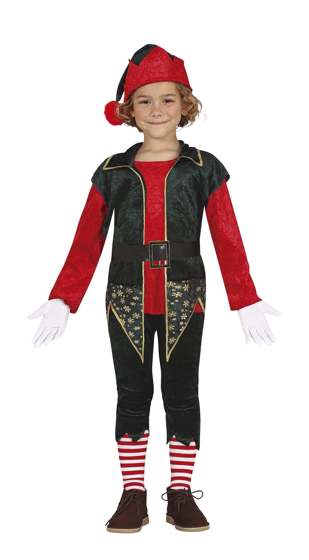 Happy Elf Boy Costume