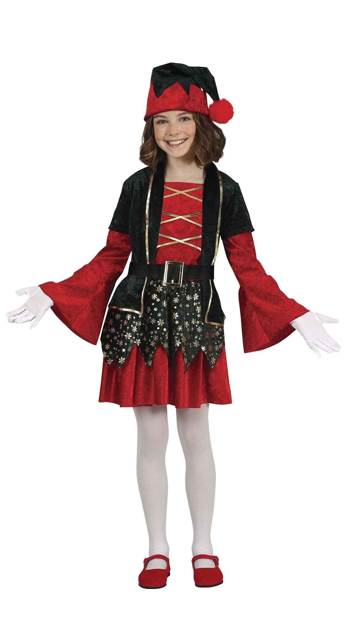 Happy Elf Girl Costume