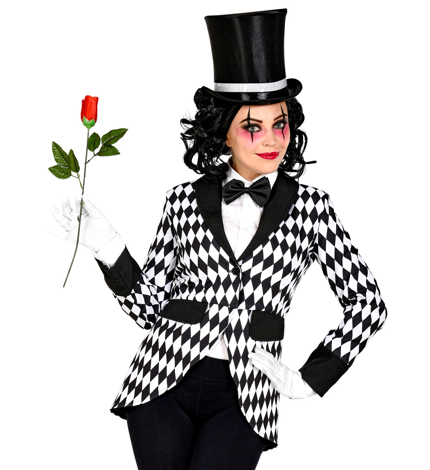 Ladies Harlequin Tailcoat Jacket