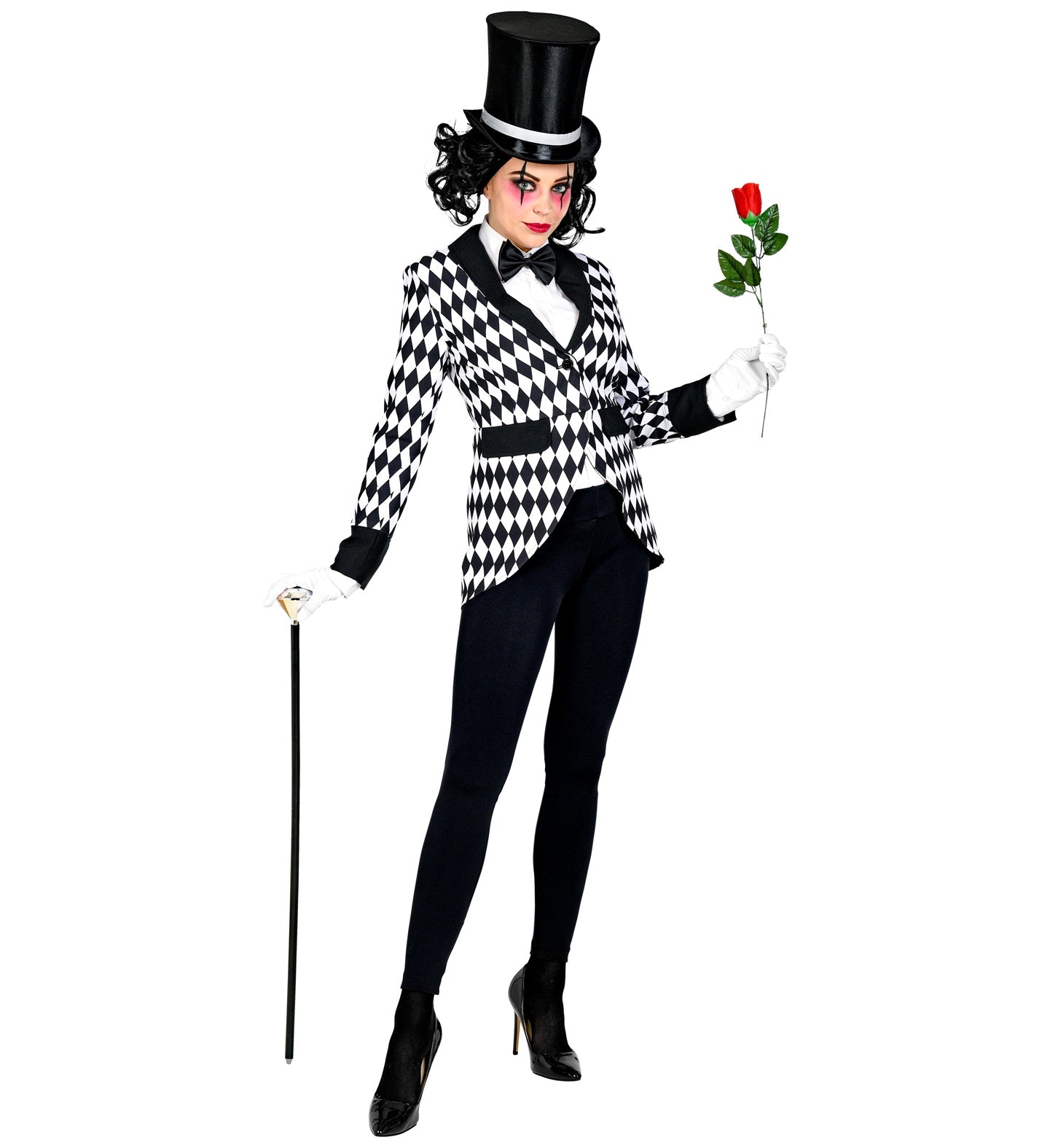 Harlequin Tailcoat Jacket for women