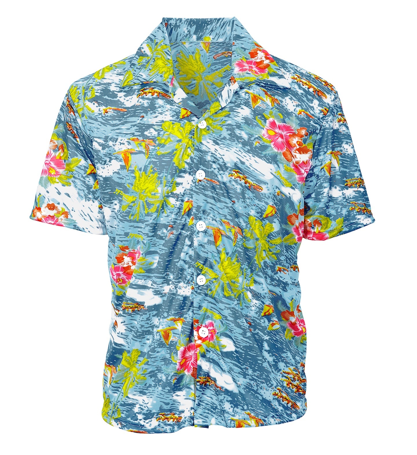 Hawaiian Shirt Light Blue outfit