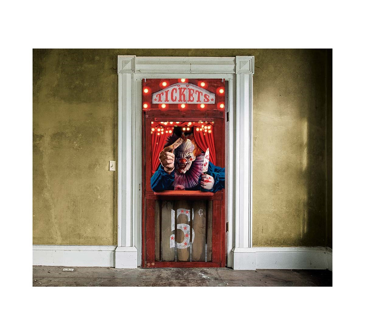 Horror Circus Door Decoration