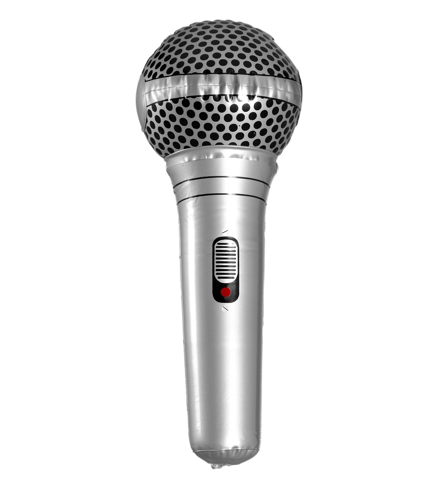 Inflatable Silver Microphone