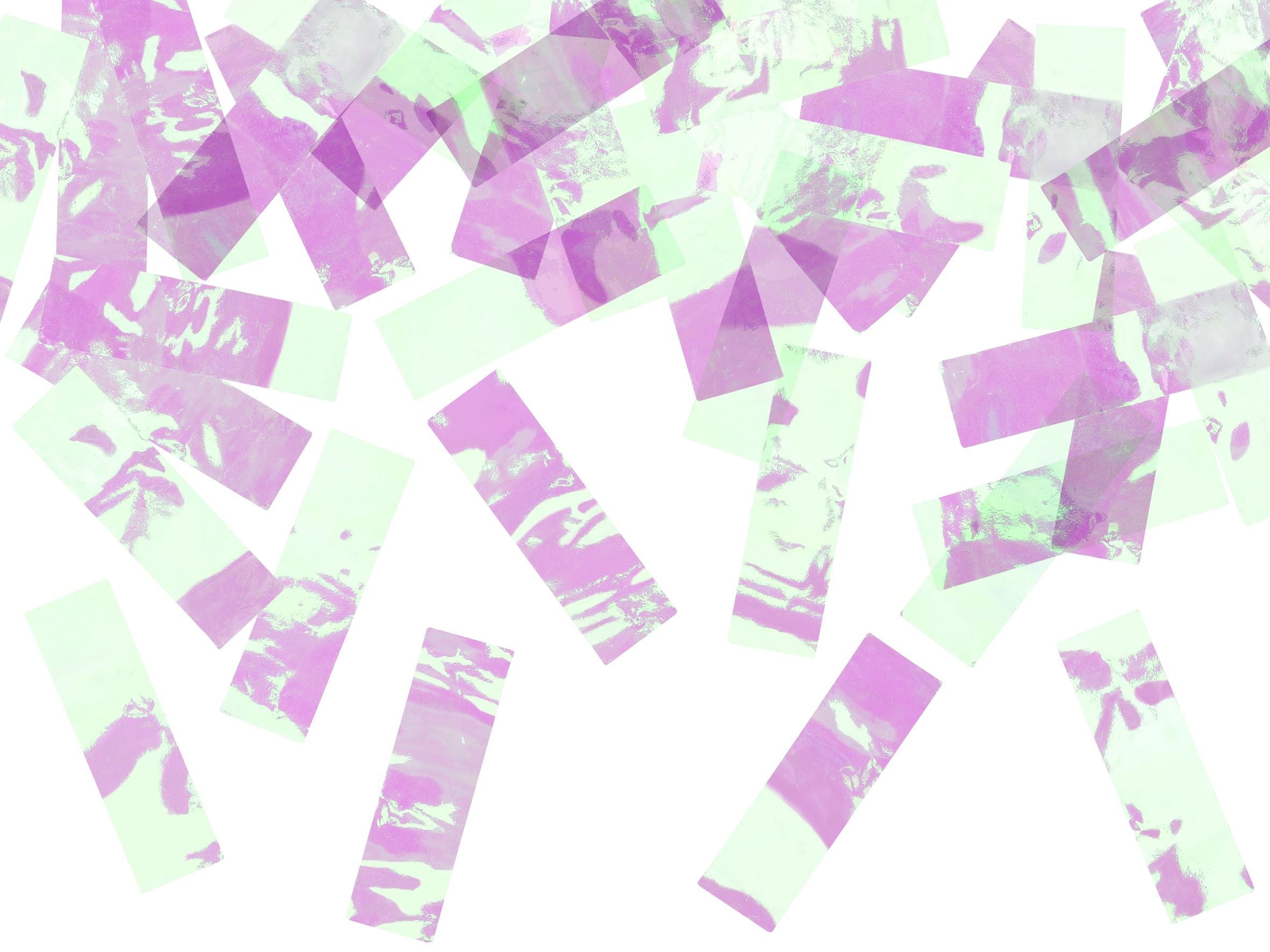 Iridescent Confetti Cannon 60cm party supplies
