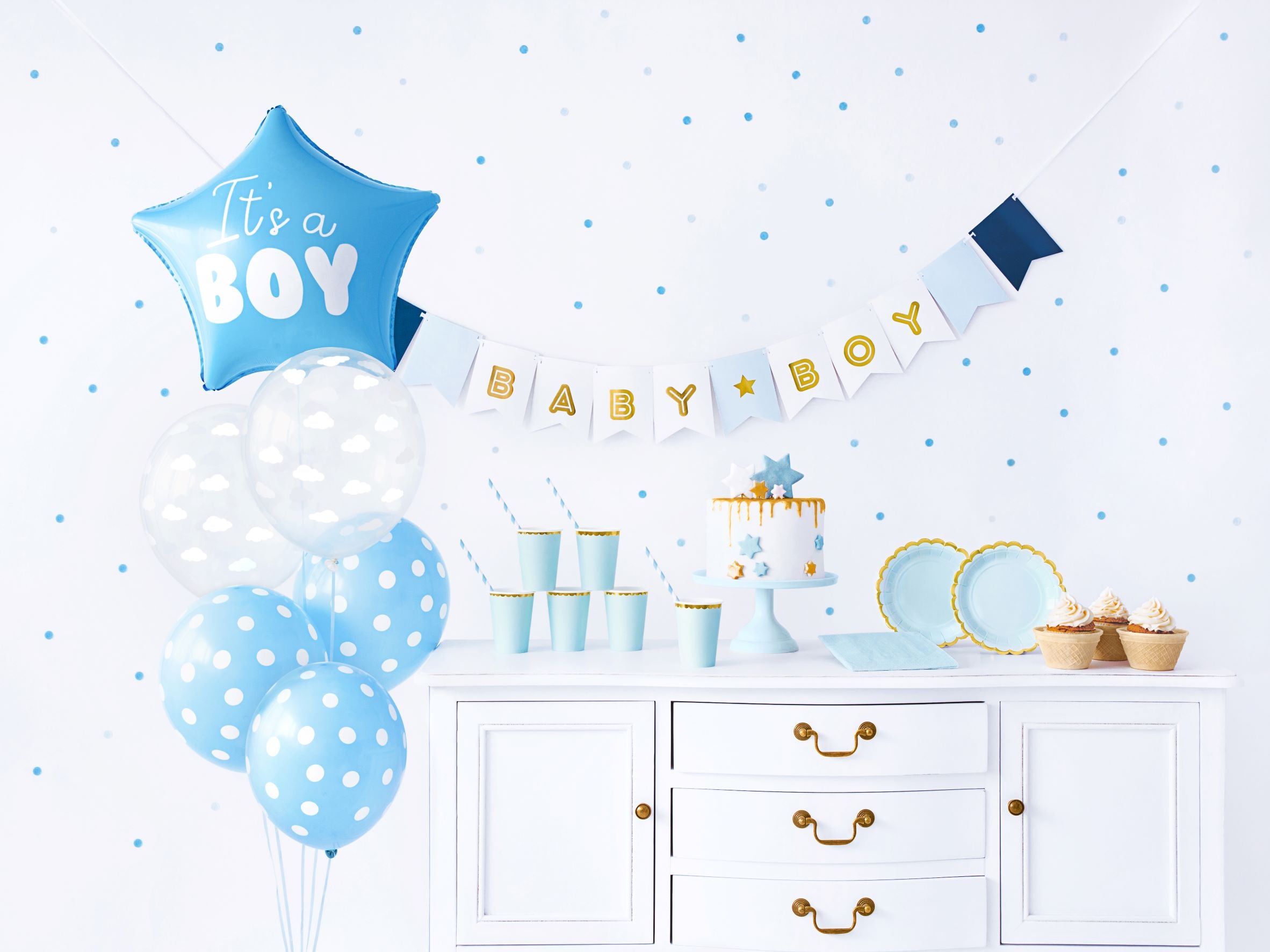 It's a Boy Baby Shower Party Kit