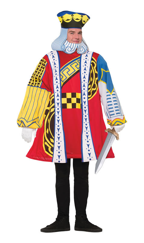 King of Hearts Playing Card Costume